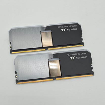 Thermaltake Toughram XC D5 RGB 32GB DDR5, 5600MHz, CL36-36-36-76, Desktop Gaming Memory RAM (2x16GB)