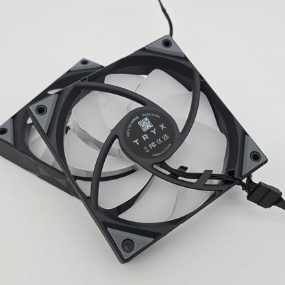 TRYX ROTA 120mm ARGB Black Fan, 3-Pack