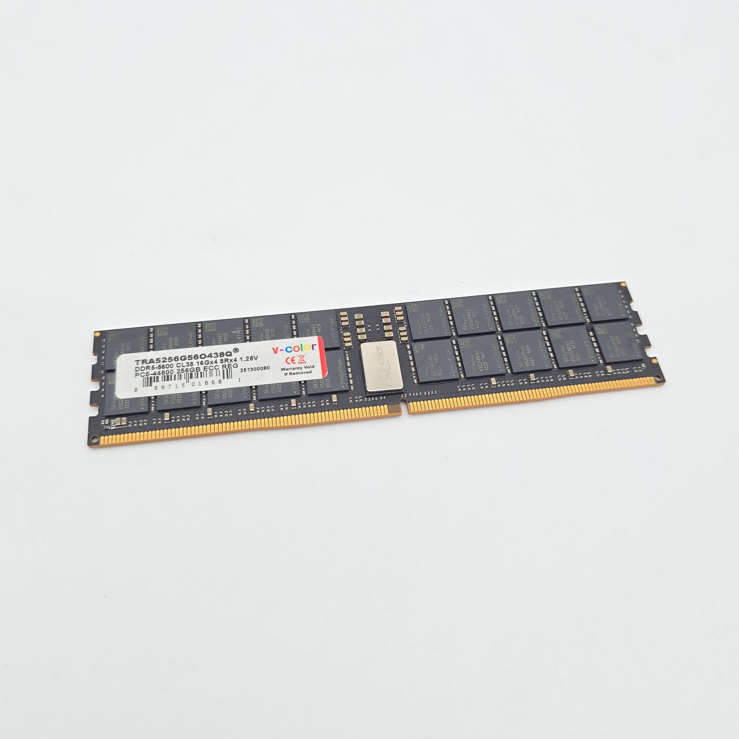 V-Color 256GB DDR5 ECC RDIMM, 5600MHz, CL38, Server Workstation Memory RAM (1x256GB), 8xR4