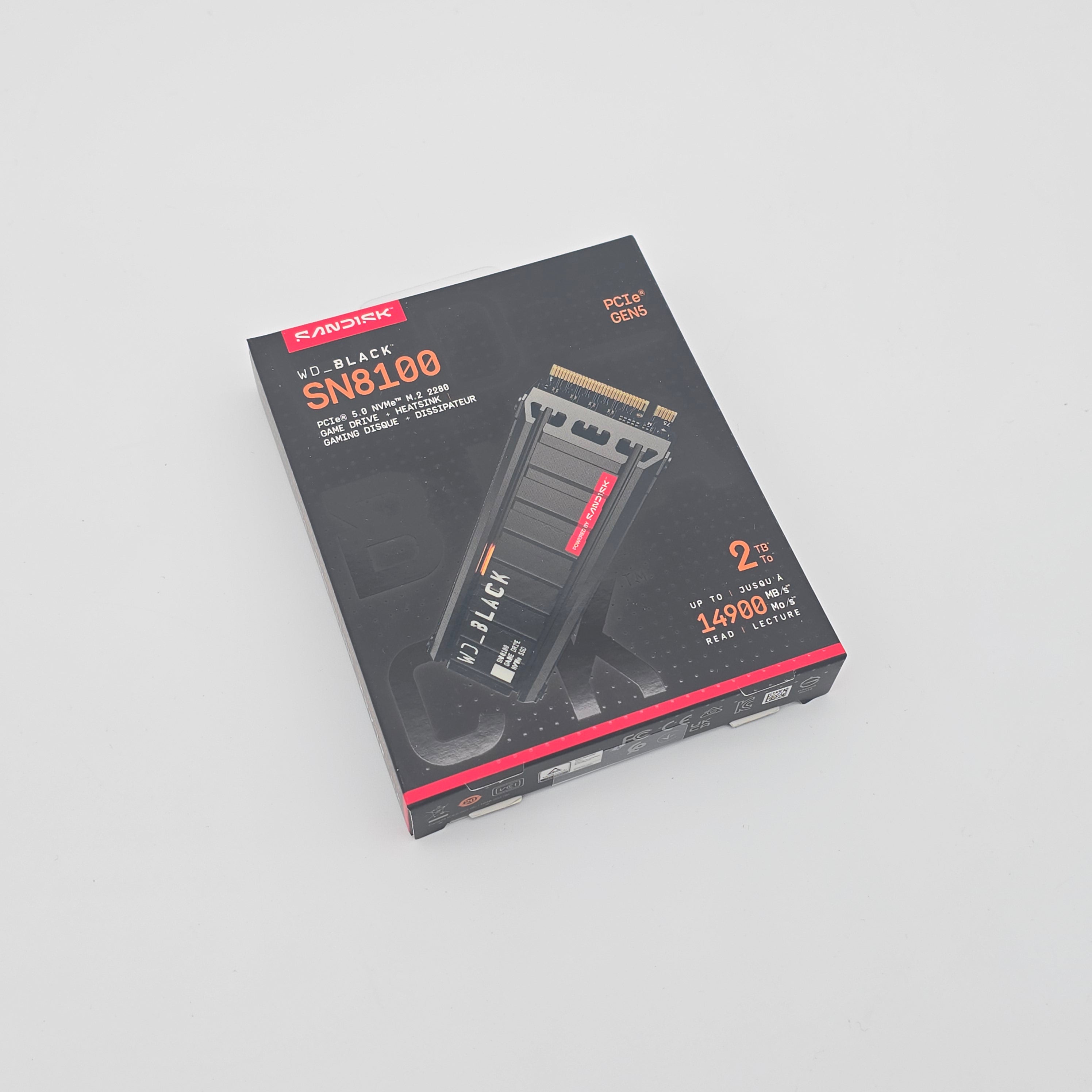 WD_BLACK 2TB SN8100 NVMe SSD Internal Solid State Drive With Heatsink ...