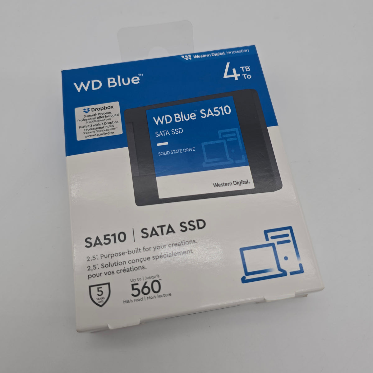 WD Blue SA510 4TB SATA 2.5" SSD