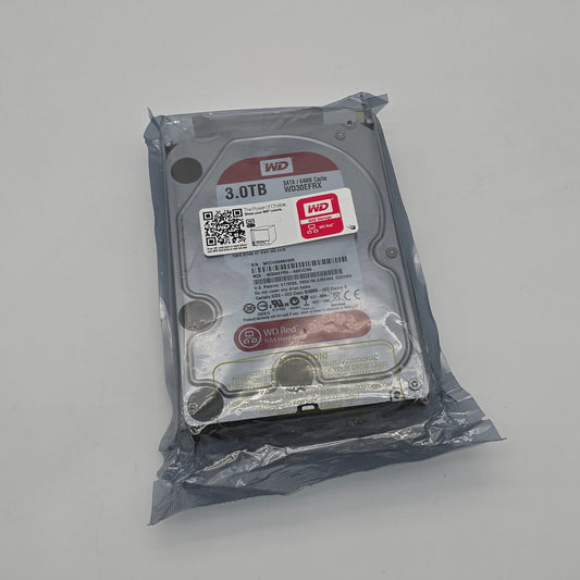 WD Red 3TB SATA 3.5" HDD, Internal Hard Drive HDD Storage