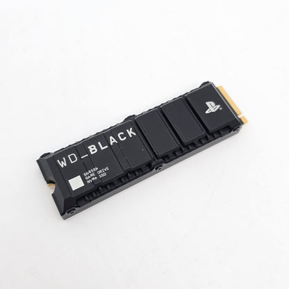 WD-Black SSD on a white background, hard drive for playstation 5 8tb storage size