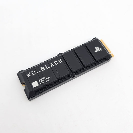 WD-Black SSD on a white background, hard drive for playstation 5 8tb storage size