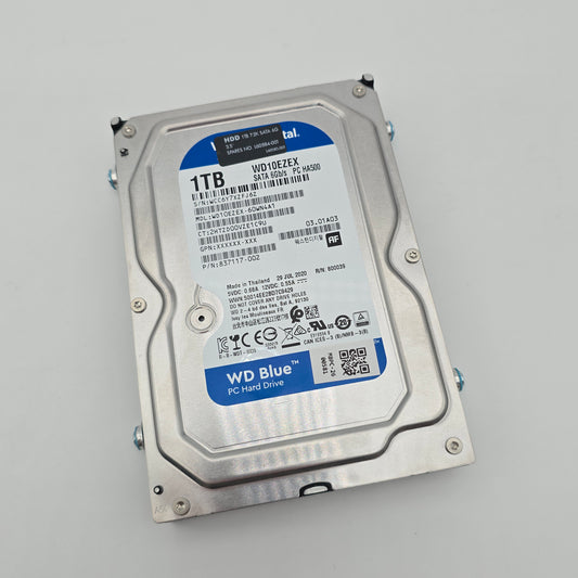Western Digital Blue 1TB, 7200RPM, SATA III Internal Hard Drive HDD Storage