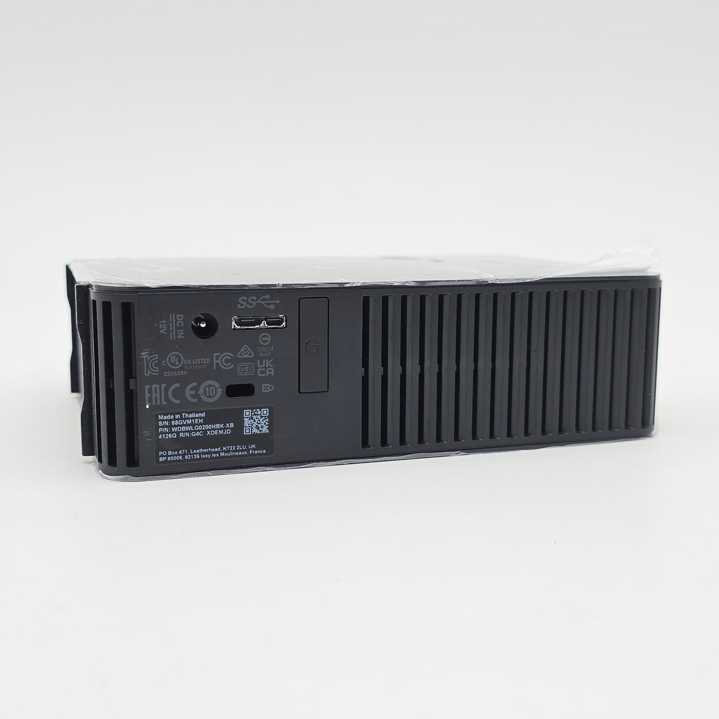 Western Digital WD Elements 20TB, External Hard Drive HDD Storage