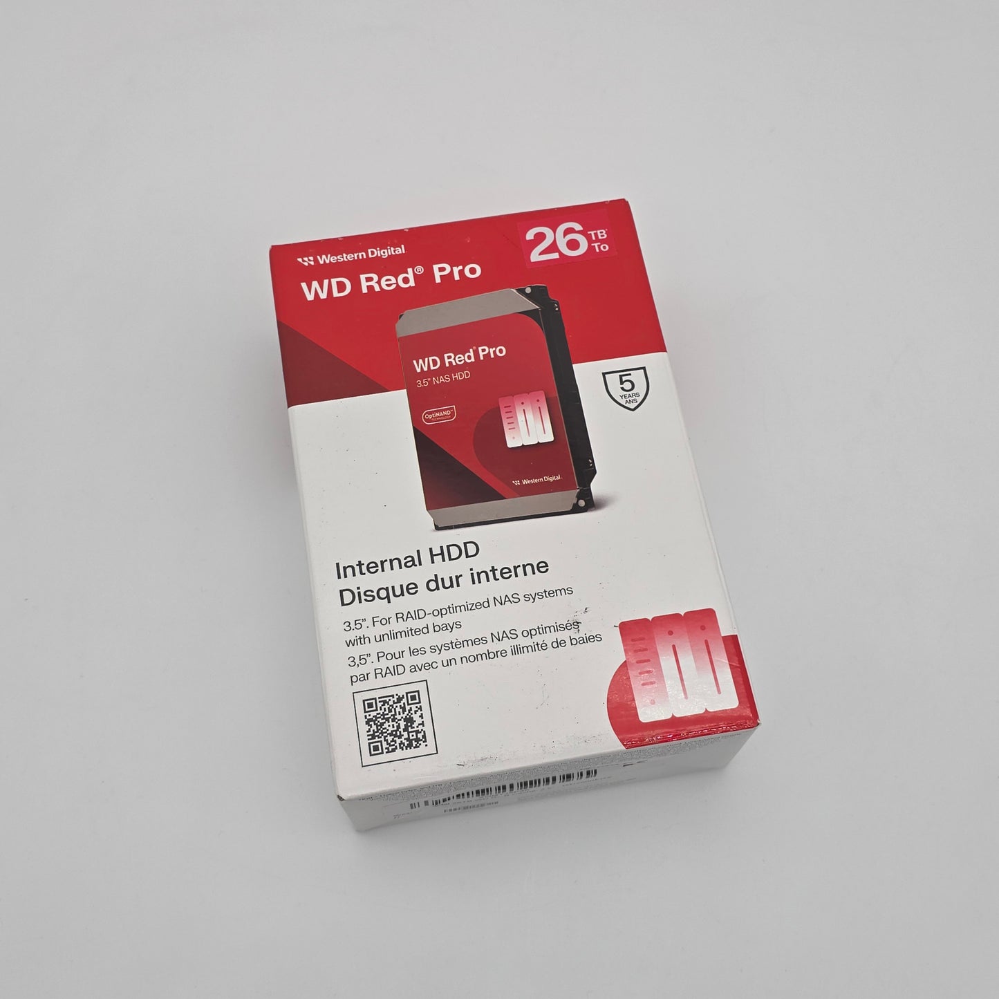 Western Digital WD Red Pro 26TB, Internal SATA HDD Storage