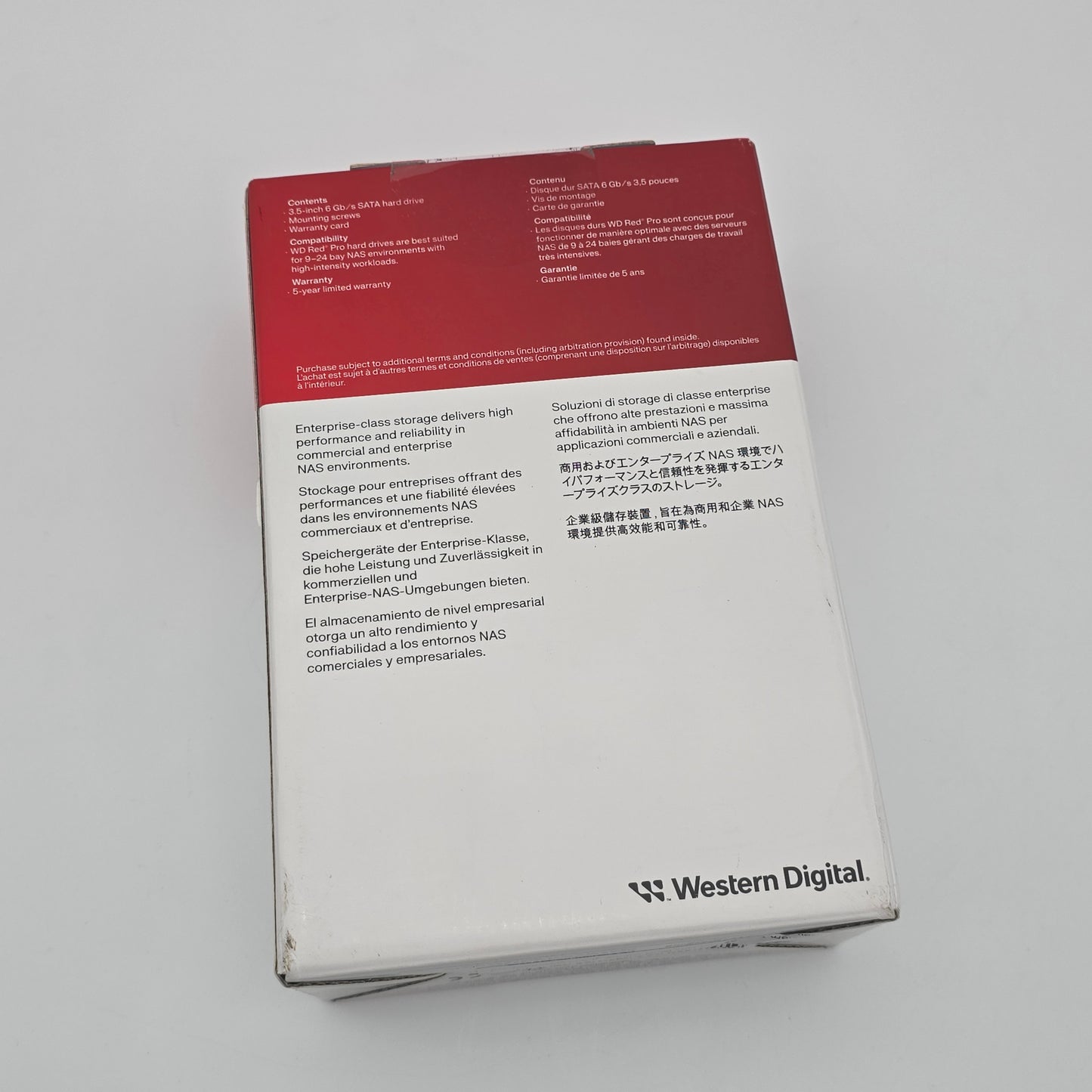 Western Digital WD Red Pro 26TB, Internal SATA HDD Storage