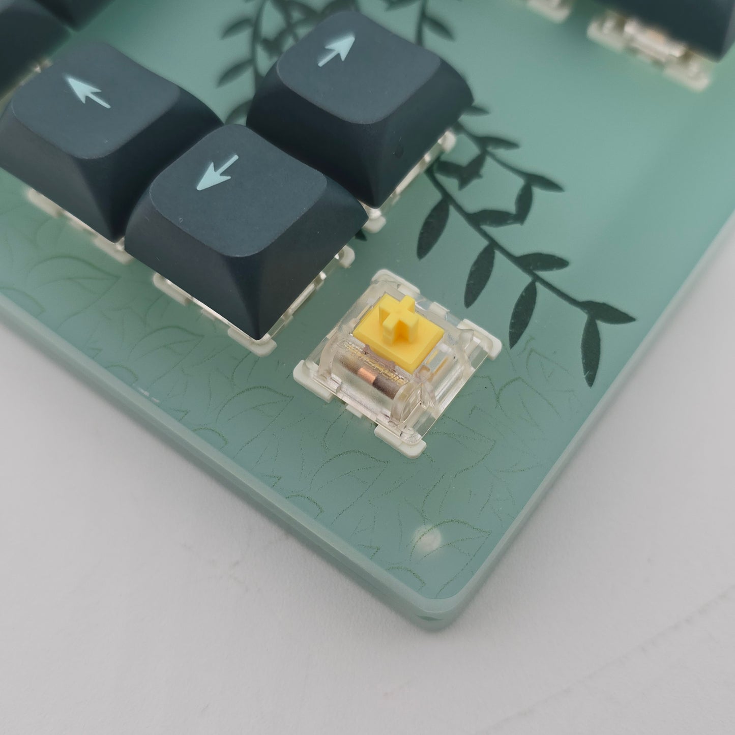 Womier K78 TKL Mechanical Gaming Keyboard Botany Edition, RGB w/ Yellow Switches