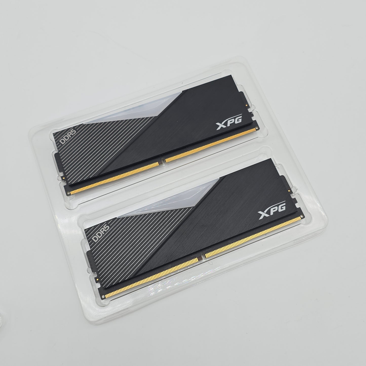 32GB DDR5 XPG Lancer Black RGB RAM, 2x16GB 6000MHz CL40 Desktop Memory