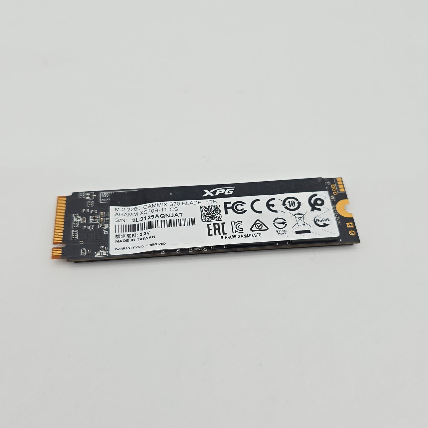 XPG Gammix S70 Blade 1TB M.2 NVMe SSD Storage