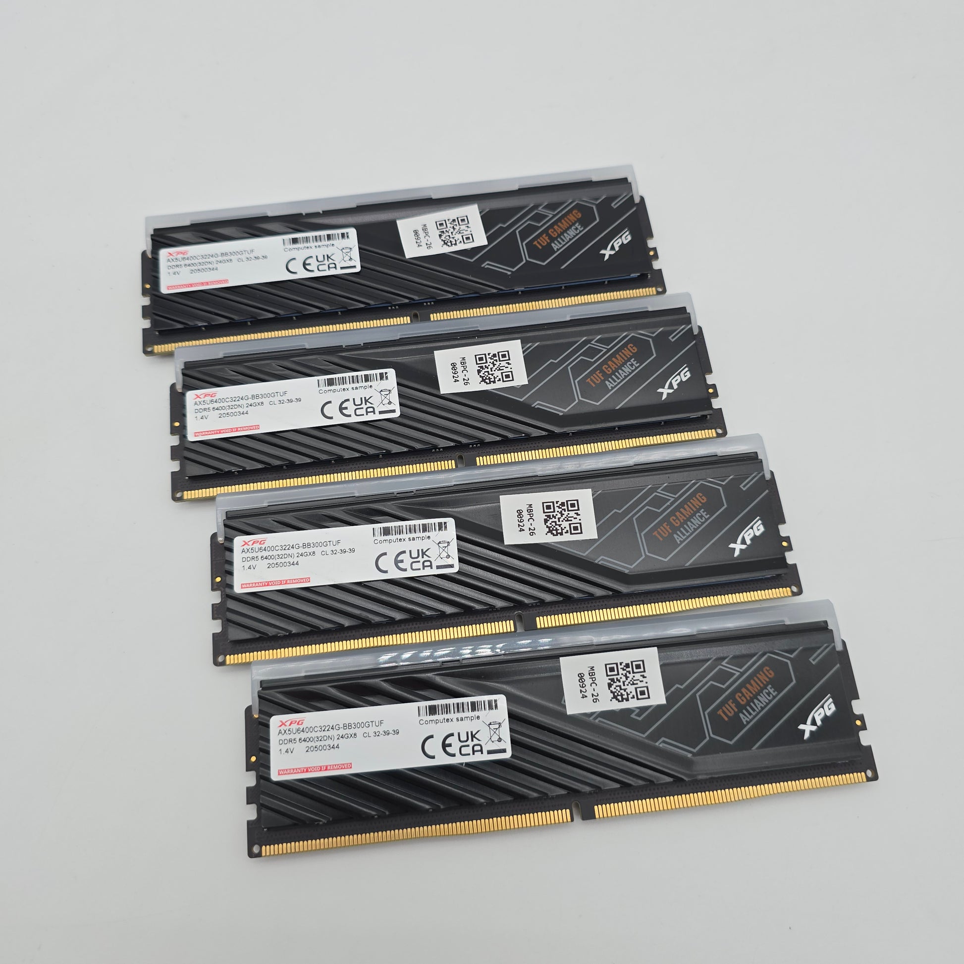 XPG Lancer Blade TUF Edition 96GB DDR5, 6400MHz, CL32, Desktop Gaming Memory RAM (4x24GB)