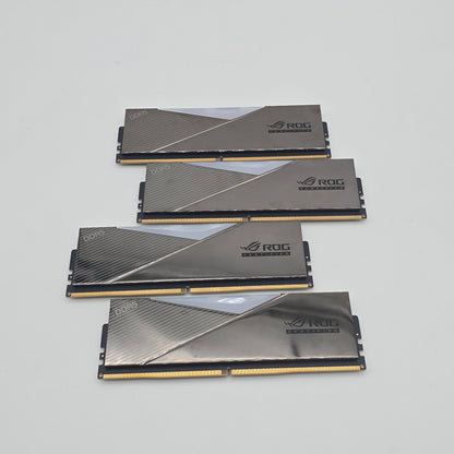 XPG Lancer ROG Certified 64GB DDR5, 6600MHz, CL34, Desktop Gaming Memory RAM (4x16GB)