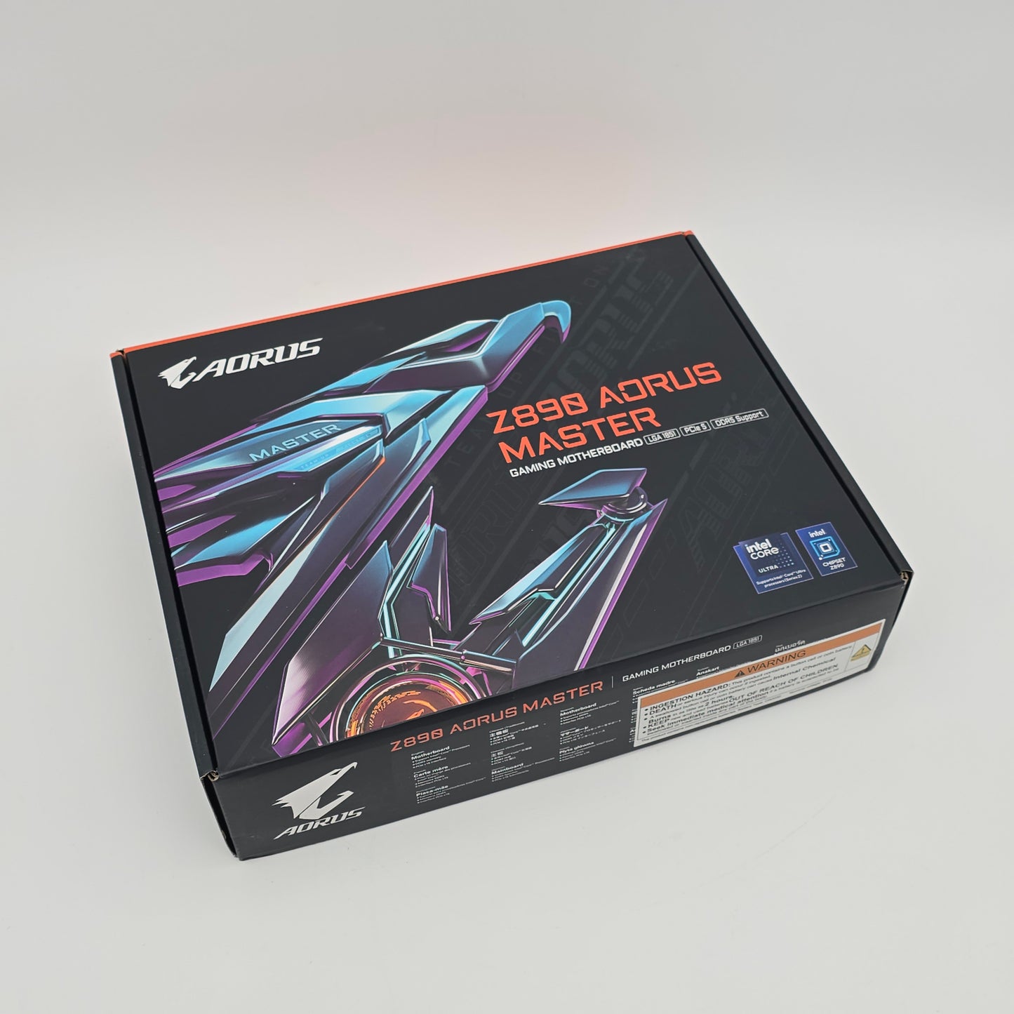 Gigabyte Z890 Aorus Master Gaming Motherboard Intel Socket LGA 1851, New