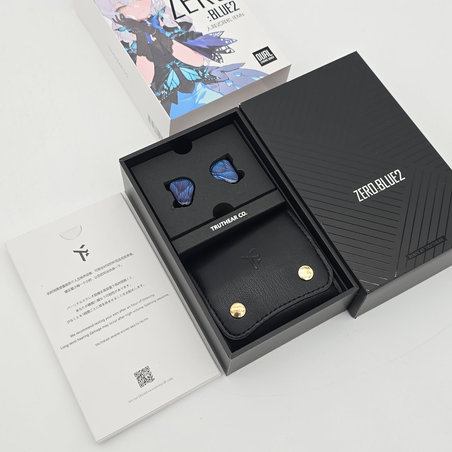 Truthear Zero Blue 2 x Crinicle, IEM Dual Dynamic Driver Headphones