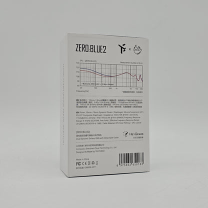 Truthear Zero Blue 2 x Crinicle, IEM Dual Dynamic Driver Headphones